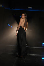 Lisbona Dress - Black Velvet